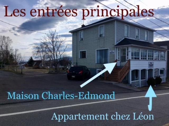 Appartement Chez Leon Grandes-Bergeronnes Eksteriør billede